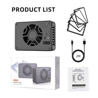 Portable Metal Shell Semiconductor Camera Radiator For Sony Canon R5/R6/Fuji Xt4