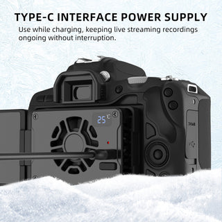 Portable Metal Shell Semiconductor Camera Radiator For Sony Canon R5/R6/Fuji Xt4