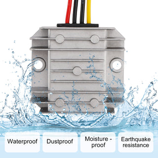 WaterProof 24V to 12V 2A 24W Step Down DC/DC Power Converter Regulator