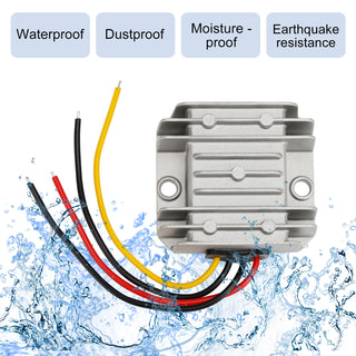WaterProof 24V to 12V 2A 24W Step Down DC/DC Power Converter Regulator