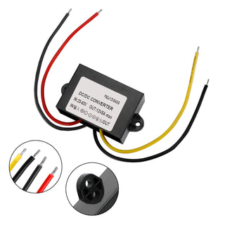 Waterproof Buck Step Down Converter DC20-60V to DC12V 5A Car Power Module