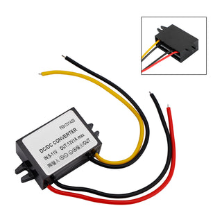 Waterproof DC-DC Boost Step-Up Converter 6V To 12V 1A Car Power Supply Module