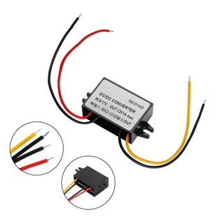 Waterproof DC-DC Boost Step-Up Converter 6V To 12V 1A Car Power Supply Module