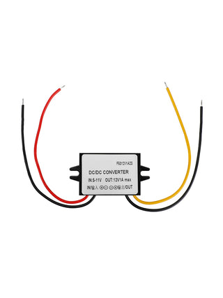 Waterproof DC-DC Boost Step-Up Converter 6V To 12V 1A Car Power Supply Module