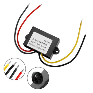 Waterproof DC-DC Boost Step-Up Converter 1A 6V To 12V Car Power Supply Module