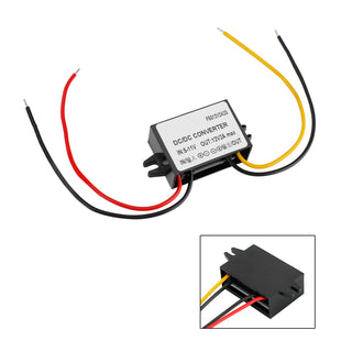 Waterproof DC-DC Boost Step-Up Converter 6V To 12V A Car Power Supply Module