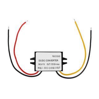 Waterproof DC-DC Boost Step-Up Converter 6V To 12V A Car Power Supply Module