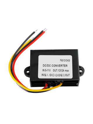 Waterproof DC-DC Boost Step-Up Converter 2A 6V To 12V Car Power Supply Module