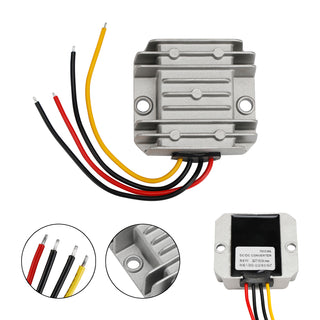 DC/DC Converter Regulator 6V Step Up to 12V 2A 24W Waterproof