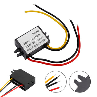 Waterproof DC-DC Boost Step-Up Converter 6V To 12V 3A Car Power Supply Module
