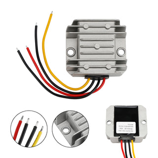 WaterProof 24V to 12V 2A 24W Step Down DC/DC Power Converter Regulator