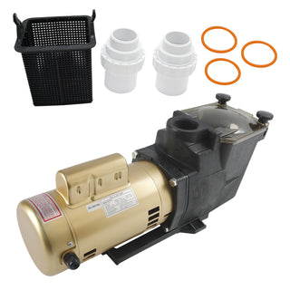 Hayward - W3SP2605X7 Super Pump Single Speed 3/4HP Pool Pump, 115/230V