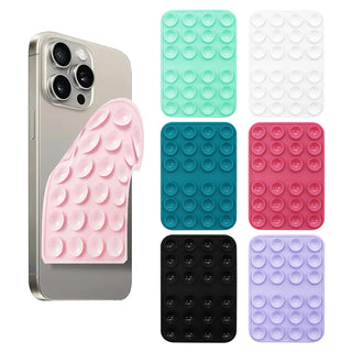 Silicone Suction Phone Case Mount Magnetic Suction Cup Holder for iPhone 17 16