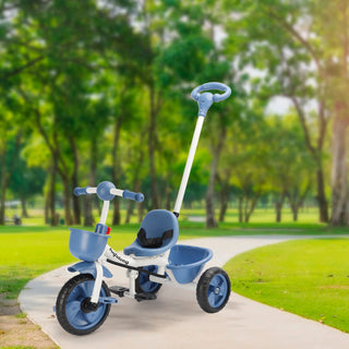 Boys Girls Toddler Trike Kids Tricycle with Push Handle