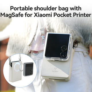 Storage Bag Mobile Phone Camera Magnetic Bag For Xiaomi Pocket Photo Printer 1s