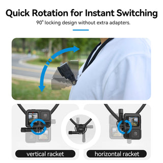 Two in One Magnetic Neck Halter Air Cushion Padding Camera Neck Holder SE2.0