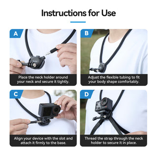 Two in One Magnetic Neck Halter Air Cushion Padding Camera Neck Holder SE2.0