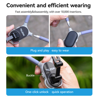 Magnetic Mobile Phone Neck Halter Max POV Angle Lazy Holder Live Mobile Phone