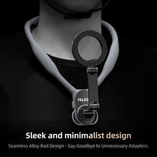 Magnetic Neck Halter Bracket Quick Release Shock Absorption For Mobile Phone