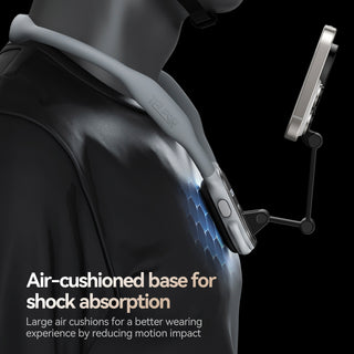 Magnetic Neck Halter Bracket Quick Release Shock Absorption For Mobile Phone