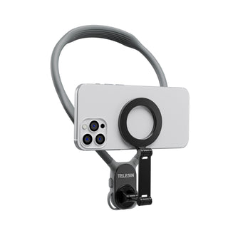 Magnetic Neck Halter Bracket Quick Release Shock Absorption For Mobile Phone