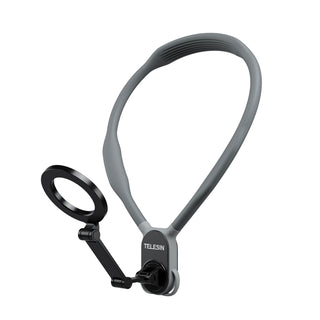 Magnetic Neck Halter Bracket Quick Release Shock Absorption For Mobile Phone