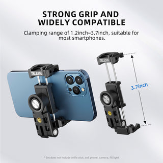 Multifunctional Phone Holder Expandable Fill Light Mobile Phone Desktop Stand