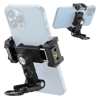 Multifunctional Phone Holder Expandable Fill Light Mobile Phone Desktop Stand