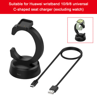 C-Shaped Charger Station Watch Charging Dock Stand For Huawei Band 10/9/8/7/6