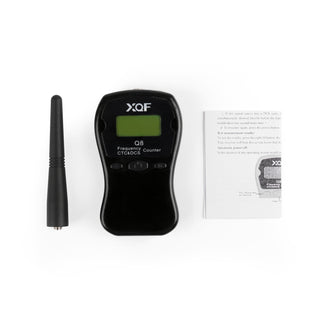 1x Q8 LCD Display Portable 1MHz-1000MHz Frequency Counter CTCSS/DCS Frequency Blk