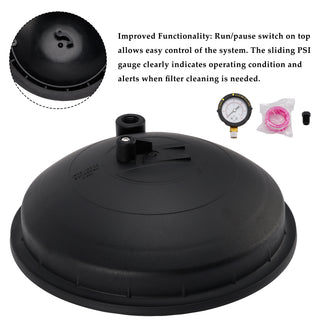 005-302-4300-03 Water Valve Dome with Pressure Gauge for Paramount Replacement