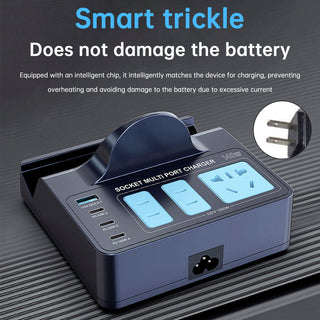 140W Smart Wireless Fast Charging Socket High Power PD100W Notebook QC Charging