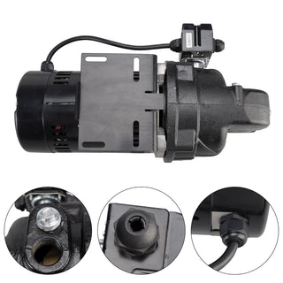 SWS50 1/2 HP Cast Iron Shallow WelJet Pump use in
wells up to 25 ft deep