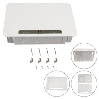 9 Inch In-Wall Enclosure for TVs and Media Devices Electrical and Storage Box