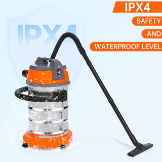 Topteng Wet Dry Blow Three Uses 10 Gallon 3200w 8 Peak Hp Stainless Steel Vacuum Cleaner