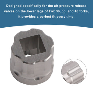 Fork Pressure Release Button