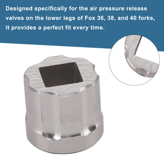 Fork Pressure Release Button