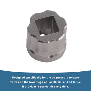 Fork Pressure Release Button