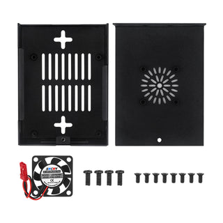 New Orange Pi 3B Metal Case Orange Pi 3B Aluminum Alloy Box Cooling Fan Cool Case