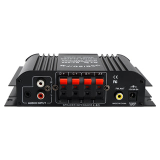 3 in 1 720W 4CH High-Power Mini Sm Amplifier Home Car 12V 220V Hifi Bluetooth
