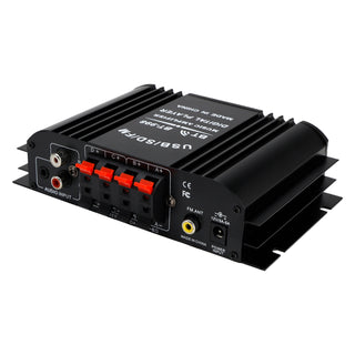 3 in 1 720W 4CH High-Power Mini Sm Amplifier Home Car 12V 220V Hifi Bluetooth