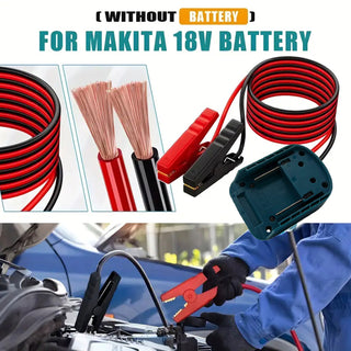 Car Battery Igniter Automotive Emergency Power Kits 12AWG Cable Power Tool Line