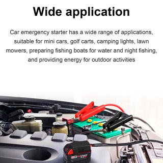 Car Battery Igniter Automotive Emergency Power Kits 12AWG Cable Power Tool Line
