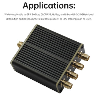 GPS  GLONASS 1-to-4 Navigation Signal Antenna Antenna Splitter Power Splitter