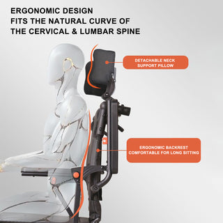 Foldable Manual Wheelchair with Lightweight Aluminum Alloy Frame