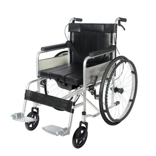 24" Lightweight Manual Wheelchair with Dual X-Frame Support