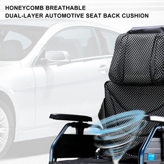 Zero-Gravity Reclining Wheelchair with Dual-Pressure Frame