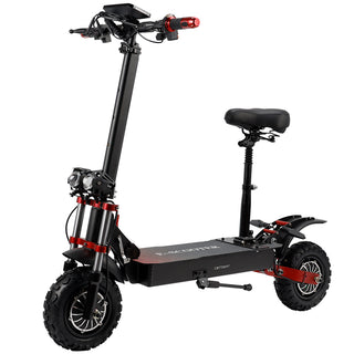 2000W 21ah off-road alloy electric scooter for adult，With large display screen,  Dual drive 12" tires