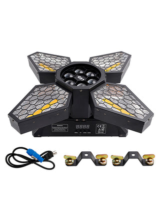 4 Arms Bee Eye Zoom Light Beam DMX Stage Light Disco Show Bar Party Lighting