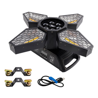 4 Arms Bee Eye Zoom Light Beam DMX Stage Light Disco Show Bar Party Lighting